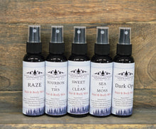 Body Spray, Masculine scented Fragranced Spray for Body & Hair