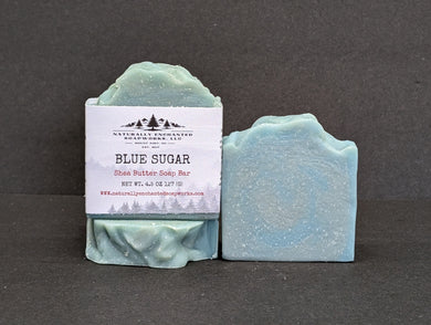 Blue Sugar Soap Bar