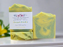 Pineapple Paradise Goat Milk Soap Bar Natural Artisan Soap Bar