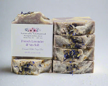 Lavender Soap Bar, Lavender, Coconut Milk & Sea Salt Natural handmade soap bar scented with essential oil