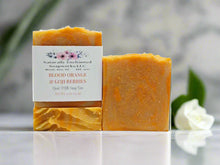 Blood Orange Goji Goat Milk Soap Bar Natural Artisan Soap Bar