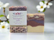 Black Raspberry Vanilla Goat Milk Soap Bar Natural Artisan Soap Bar