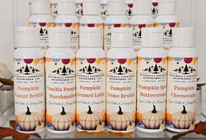 Pumpkin Scented Body Lotion: Fall Goat milk & honey lotion You pick scent