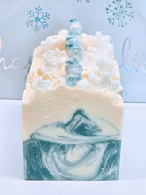 Snowman Soap Bar, Christmas theme Decorative Holiday Soap for gift giving, Stocking stuffer