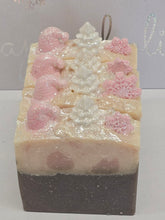 Holiday Scented Soap Bar, Decorative Soap for gift giving, Stocking stuffer