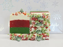 Christmas Scented Soap Bar, Christmas Morning Decorative Holiday Soap for gift giving, Stocking stuffer