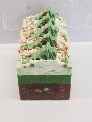 Christmas! Humbug! Scented Soap Bar, Decorative Holiday Soap for gift giving, Stocking stuffer