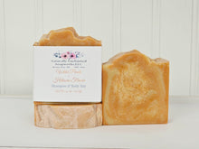 Solid Shampoo Soap Bar White Peach Hibiscus flower Shampoo Bar, Shampoo & Body Bar