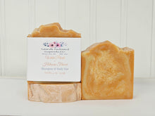 Solid Shampoo Soap Bar White Peach Hibiscus flower Shampoo Bar, Shampoo & Body Bar