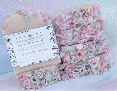 Serendipity pretty decorative handcrafted soap bar