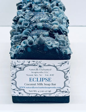 Shimmering Eclipse Decorative Moon Soap Bar