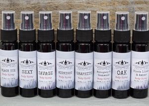 Body Spray, Masculine scented Fragranced Spray for Body & Hair
