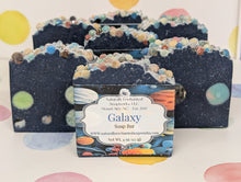 Galaxy Space themed soap bar, Handmade Artisan soap bar