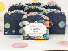 Decorative soap bars made with shimmering glitter tops Beautiful Handcrafted Artisan Soaps