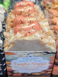 Pumpkin Surprise Soap Bar Decorative Halloween Fall soap bar