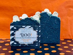 Boo Halloween Soap Bar