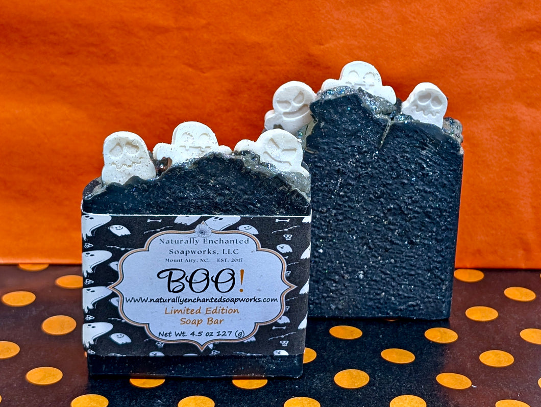 Boo Halloween Soap Bar