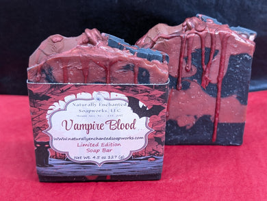 Vamp Blood Halloween Soap