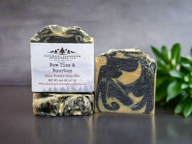 Bow Ties Bourbon Soap Bar