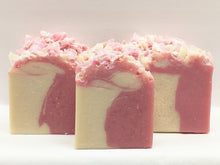 Decorative soap bars made with shimmering glitter tops Beautiful Handcrafted Artisan Soaps