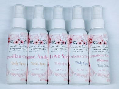 Fragranced Spray for Body & Hair