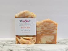 Peachy Goat Milk Soap Bar Natural Artisan Soap Bar