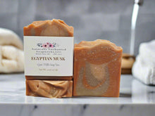 Egyptian Musk Scented Goat Milk Soap Bar Natural Artisan Soap Bar