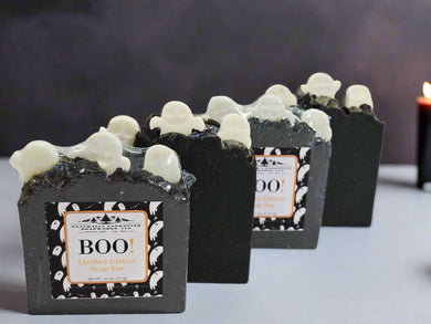 Boo Halloween Soap Bar