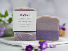 Goat Milk Blackberry Sage Scented Soap Bar Natural Artisan Soap Bar