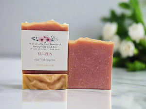 Yu-Zen Scented Goat Milk Soap Bar Natural Artisan Soap Bar