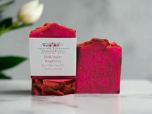 Pink Sugar Raspberry Scented Goat Milk Soap Bar Natural Artisan Soap Bar