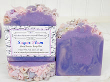 Decorative soap bars made with shimmering glitter tops Beautiful Handcrafted Artisan Soaps